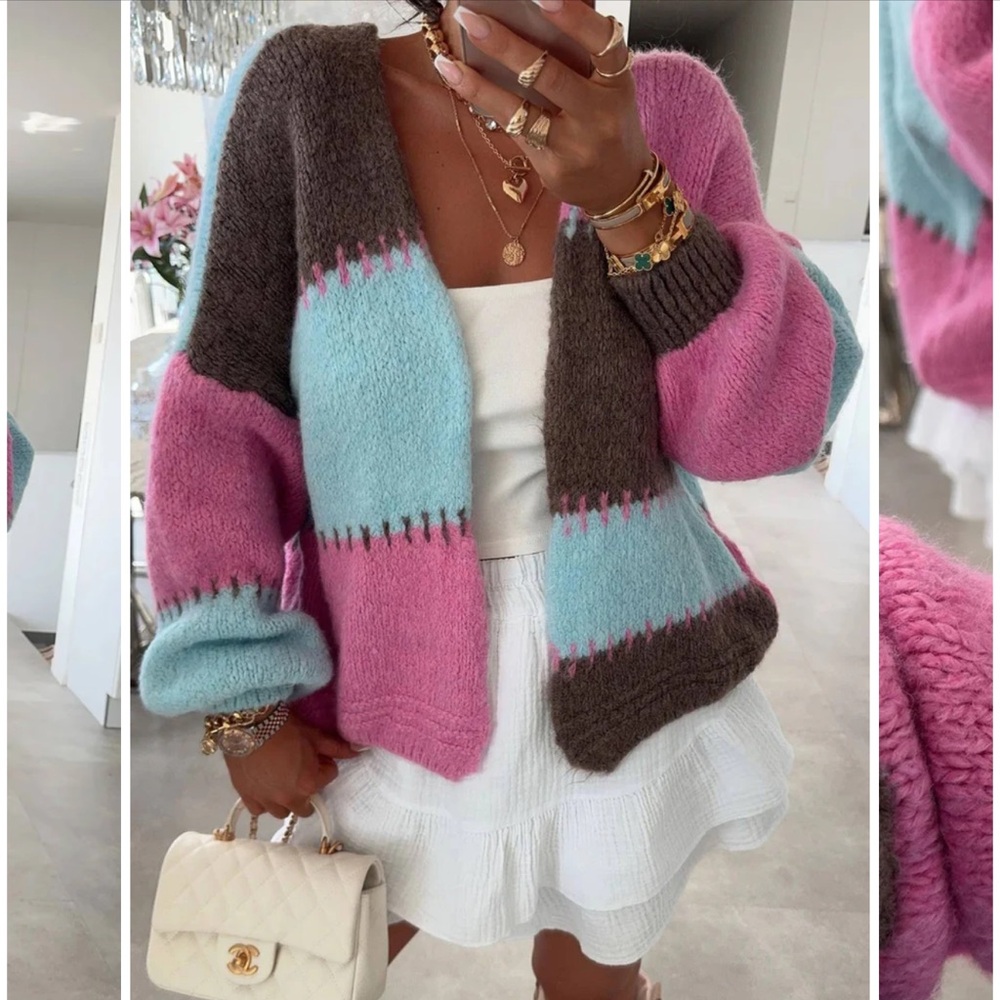 PREMIUM LUXE ITALIAN KNIT BLEND OVERSIZED SWEATER